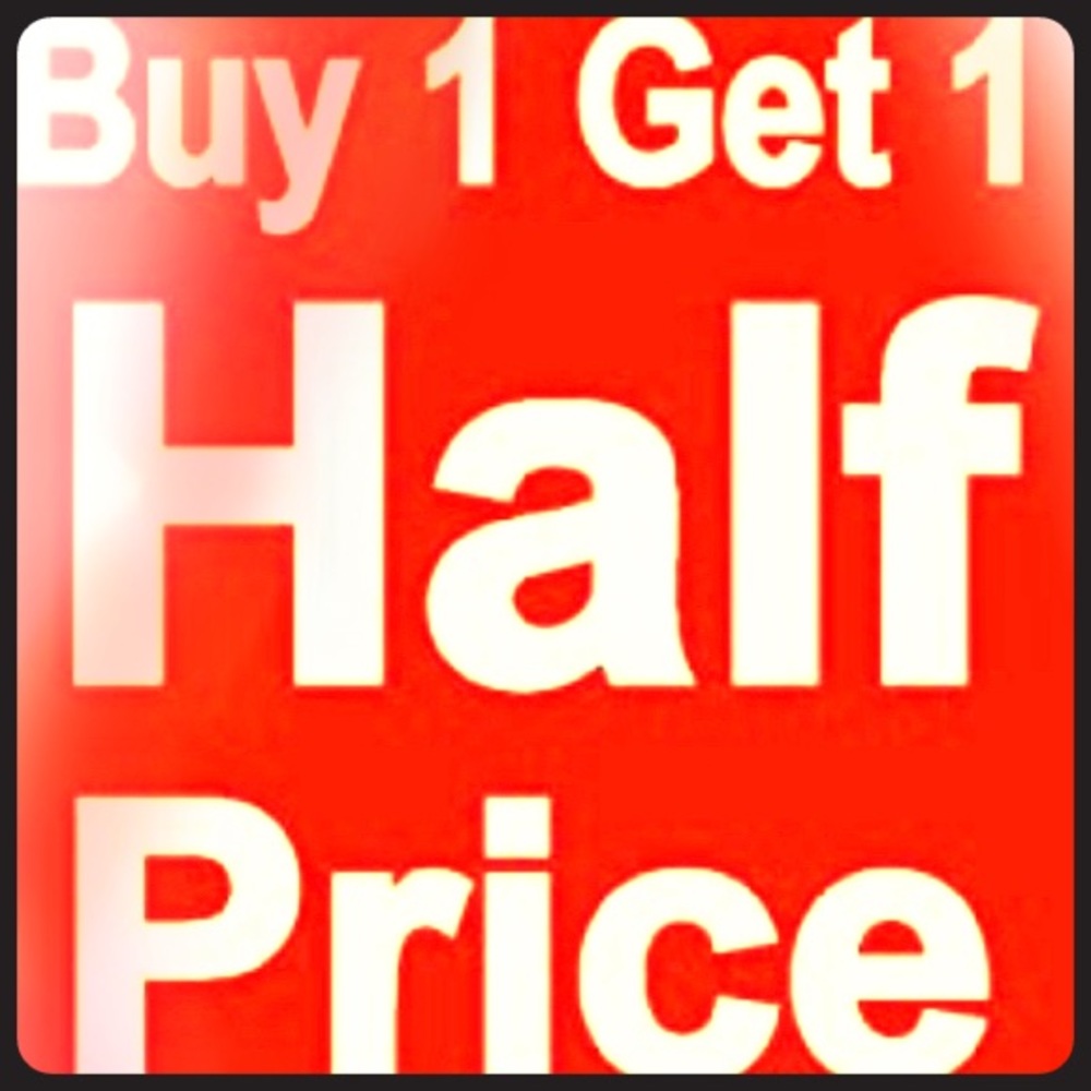Closet sale! 50% off ANY second item!